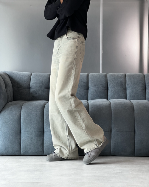 Light Wash Wide Leg Jeans