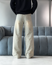 Light Wash Wide Leg Jeans